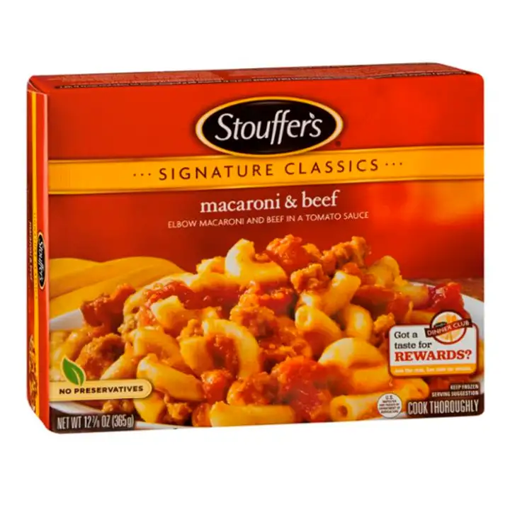 Order Stouffers Classics Macaroni & Beef - 12.9 Ounces food online from Fligner Market store, Lorain on bringmethat.com