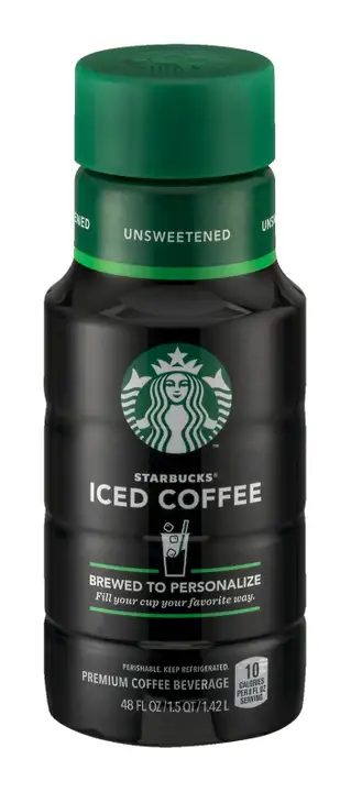 Order Starbucks Coffee, Iced, Medium Roast, Unsweetened - 48 Ounces food online from Holiday farms store, Roslyn Heights on bringmethat.com