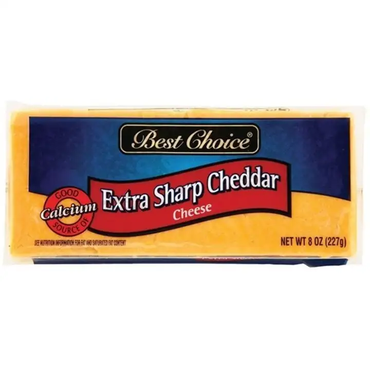 Order Best Choice Extra Sharp Cheddar Cheese -  60827 8oz food online from Fligner Market store, Lorain on bringmethat.com