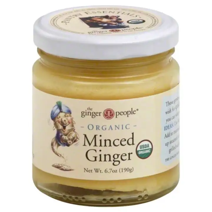 Order Ginger People Ginger, Minced - 6.7 Ounces food online from Whole Foods Co-Op Denfeld store, Duluth on bringmethat.com
