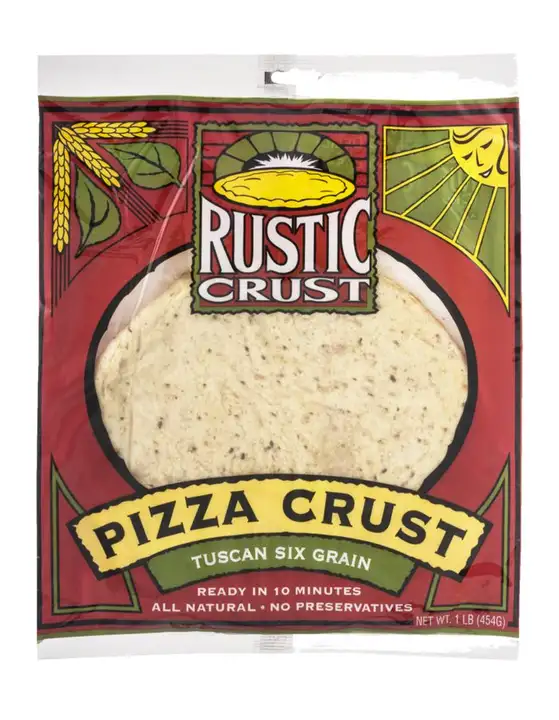 Order Rustic Crust Pizza Crust, Tuscan Six Grain - 16 Ounces food online from Whole Foods Co-Op Denfeld store, Duluth on bringmethat.com