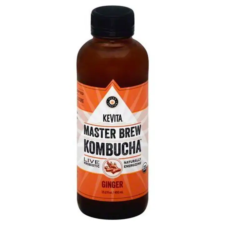 Order KeVita Kombucha, Master Brew, Ginger - 15.2 Ounces food online from Whole Foods Co-Op Denfeld store, Duluth on bringmethat.com