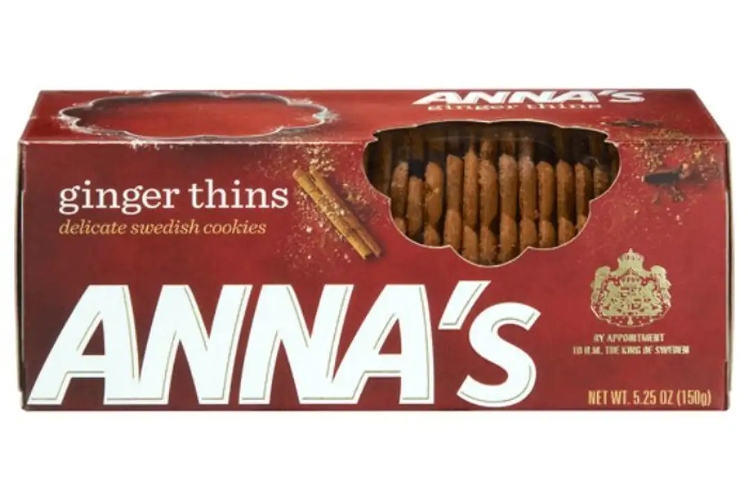 Order Annas Swedish Thins, Ginger - 5.25 Ounces food online from Novato Harvest Market store, Novato on bringmethat.com