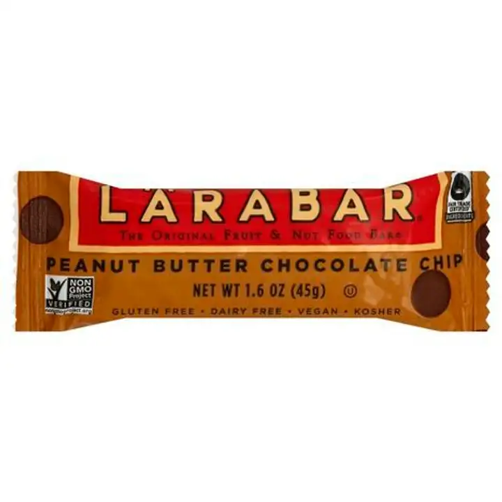 Order Larabar Fruit & Nut Food Bar, Peanut Butter Chocolate Chip - 1.6 Ounces food online from Whole Foods Co-Op Denfeld store, Duluth on bringmethat.com