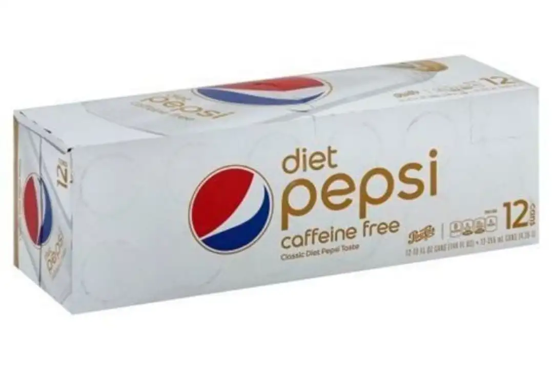 Order Pepsi Cola, Diet, Caffeine Free - 12 Each food online from Holiday farms store, Roslyn Heights on bringmethat.com