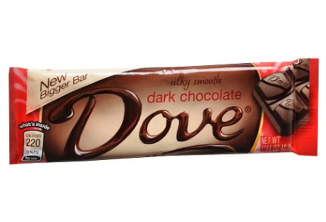 Order Dove Dark Chocolate, Silky Smooth - 1.44 Ounces food online from Holiday farms store, Roslyn Heights on bringmethat.com