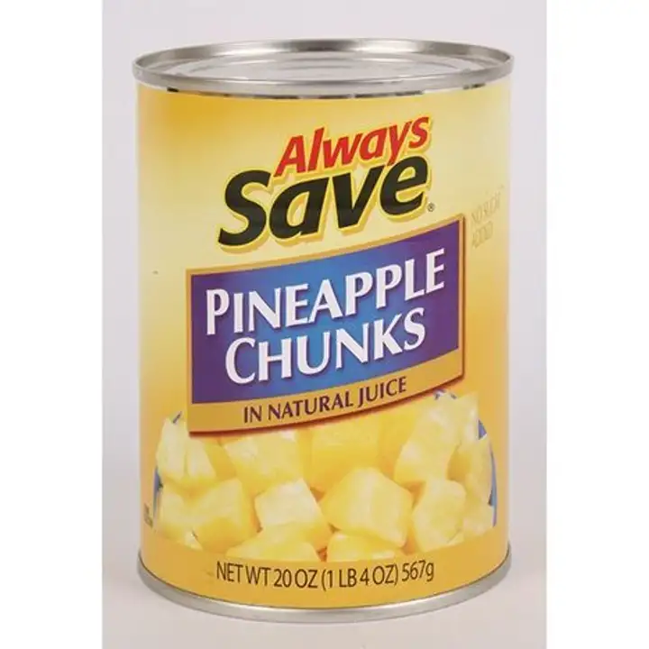 Order Always Save Pineapple Chunks - 20 Ounces food online from Fligner Market store, Lorain on bringmethat.com