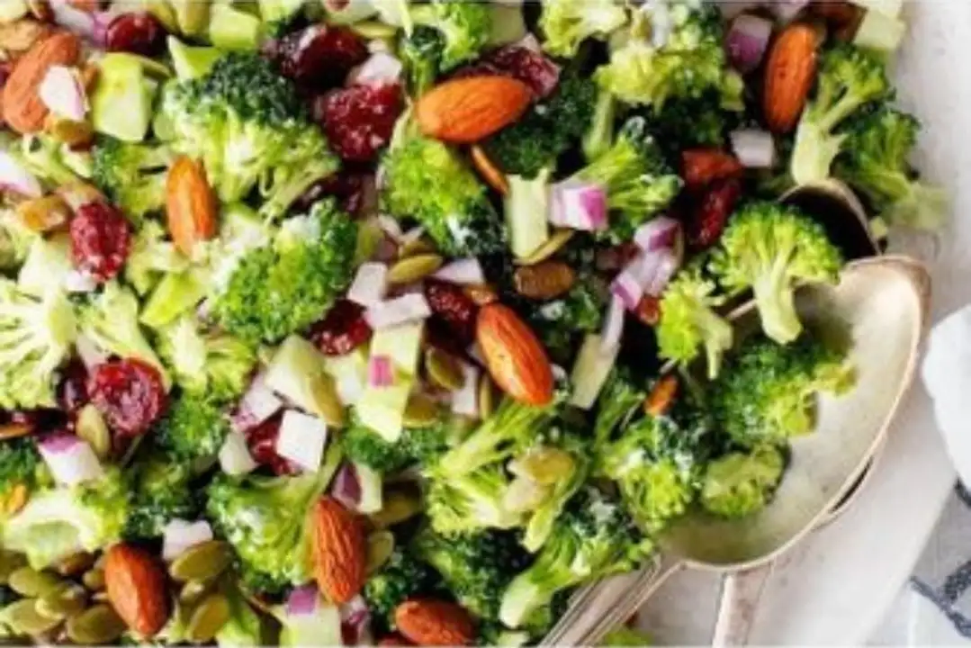 Order Sundried Cranberries Broccoli Salad food online from Whole Foods Co-Op Denfeld store, Duluth on bringmethat.com
