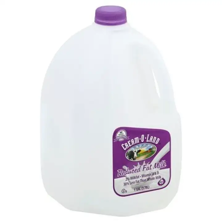 Order Cream O Land Milk, Reduced Fat, 2% Milkfat - 1 Gallon food online from Holiday farms store, Roslyn Heights on bringmethat.com