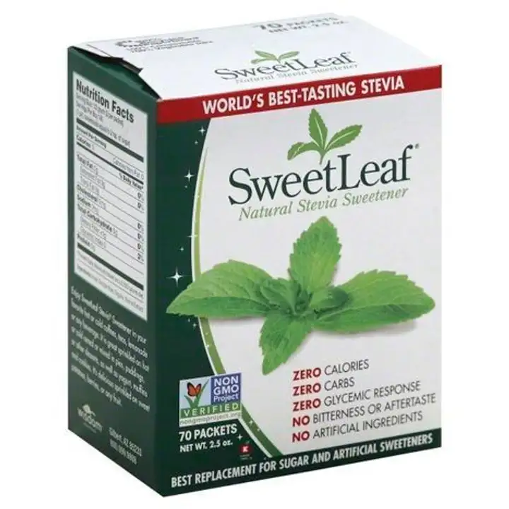 Order SweetLeaf Sweetener, Natural Stevia - 2.5 Ounces food online from Novato Harvest Market store, Novato on bringmethat.com