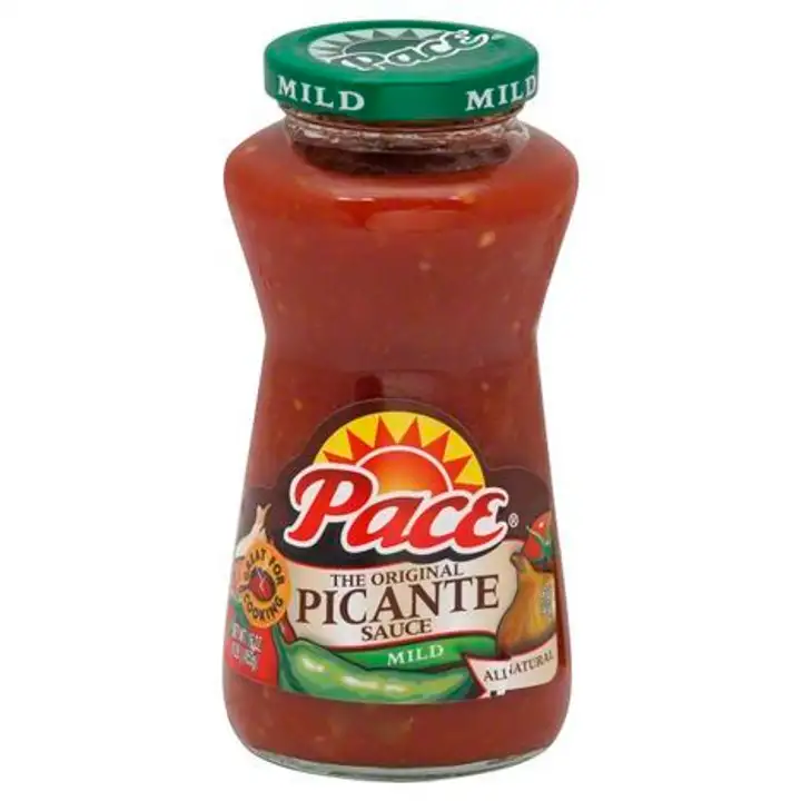Order Pace Picante Sauce, Mild - 16 Ounces food online from Novato Harvest Market store, Novato on bringmethat.com