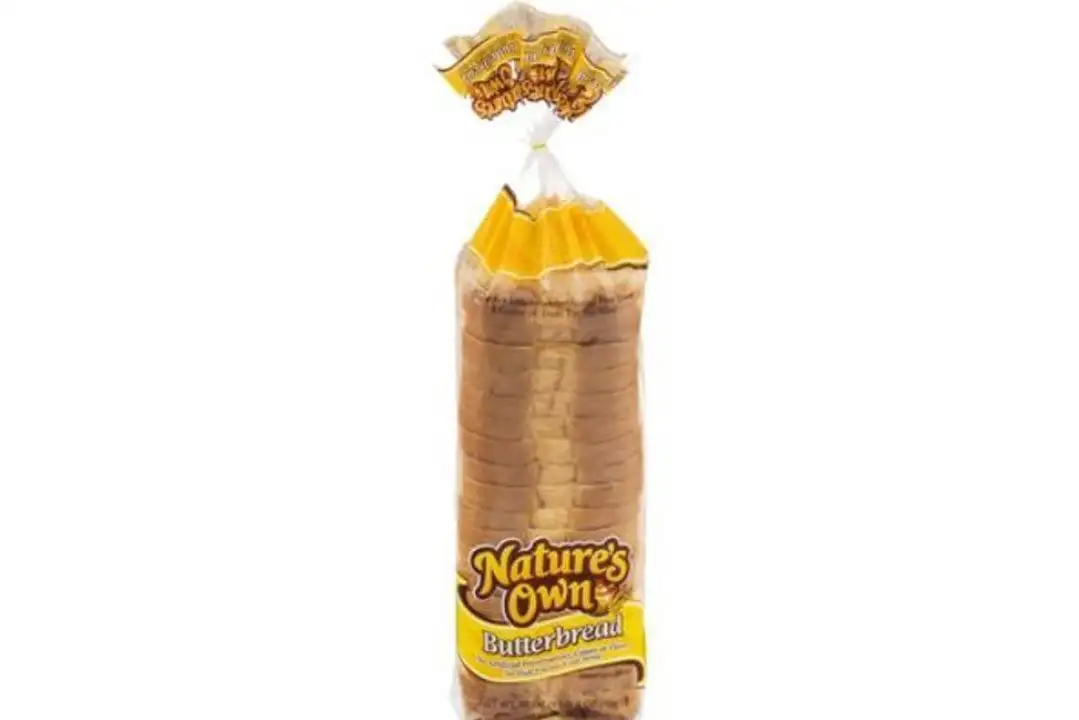 Order Natures Own Bread, Enriched, Butterbread - 20 Ounces food online from Holiday farms store, Roslyn Heights on bringmethat.com
