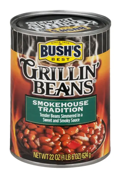 Order Bushs Best Grillin' Beans, Smokehouse Tradition - 22 Ounces food online from Novato Harvest Market store, Novato on bringmethat.com