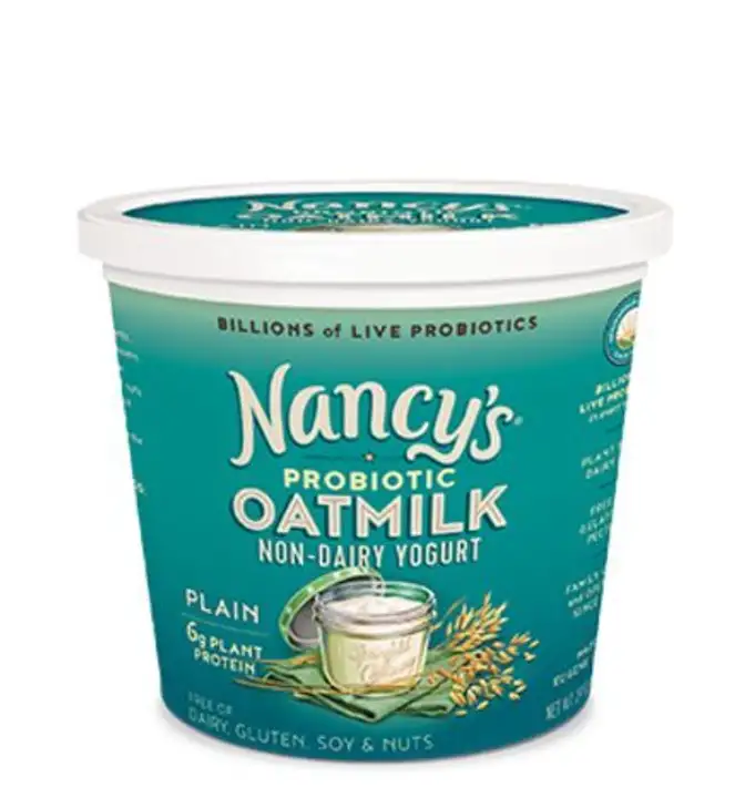 Order Nancy's Probiotic Oatmilk Non-Dairy Yogurt,6 oz food online from Whole Foods Co-Op Denfeld store, Duluth on bringmethat.com