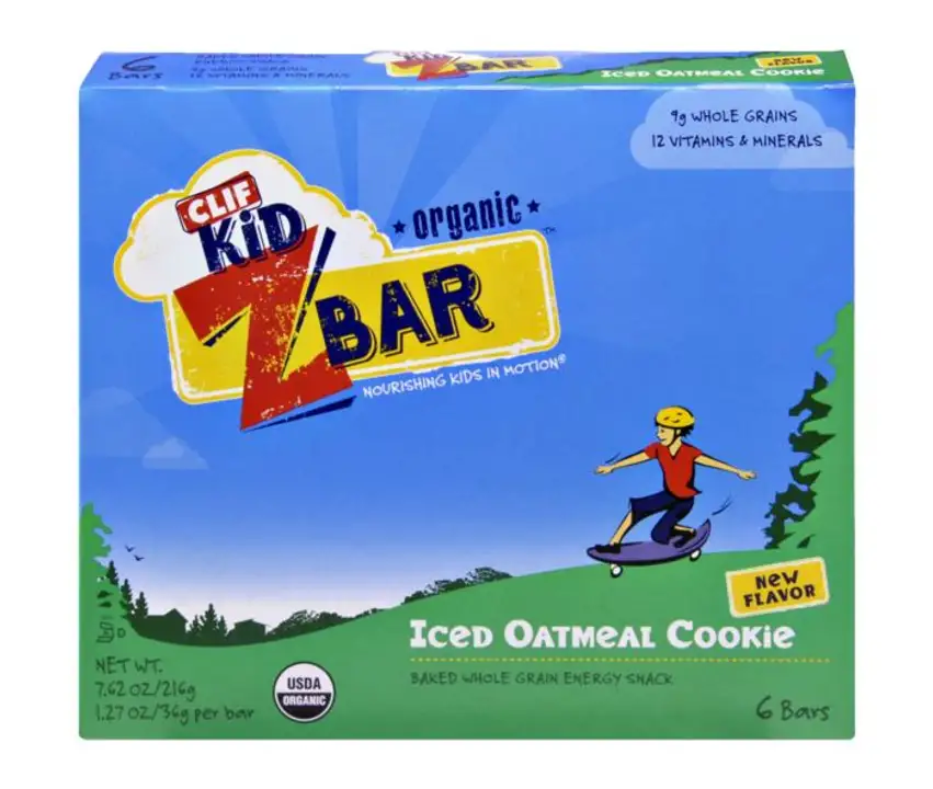 Order Clif Kid Iced Oatmeal Cookie, Organic - 6 Pack (1.27 Ounces Each) food online from Novato Harvest Market store, Novato on bringmethat.com