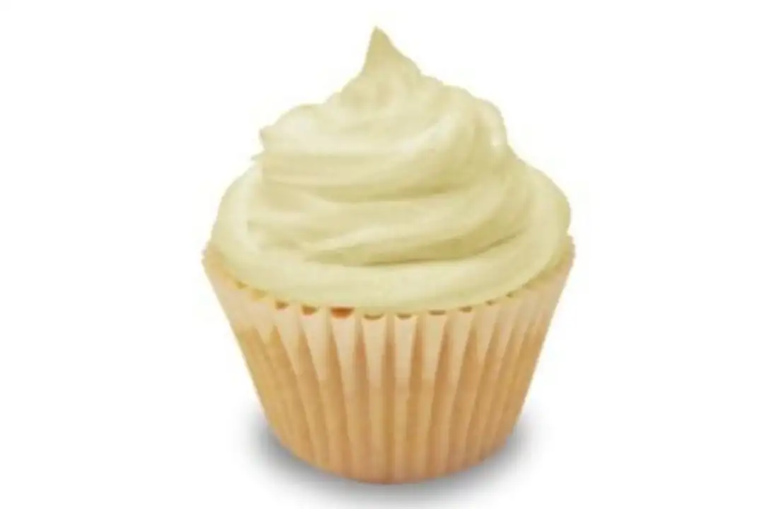 Order Iced White Cupcake - Qty.6 food online from Fligner Market store, Lorain on bringmethat.com