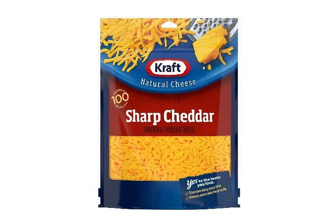 Order Kraft Natural Cheese, Shredded, Sharp Cheddar - 8 Ounces food online from Holiday farms store, Roslyn Heights on bringmethat.com