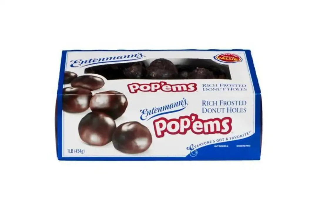 Order Entenmanns Donut Holes, Rich Frosted, Pop'ems - 17 Ounces food online from Holiday farms store, Roslyn Heights on bringmethat.com