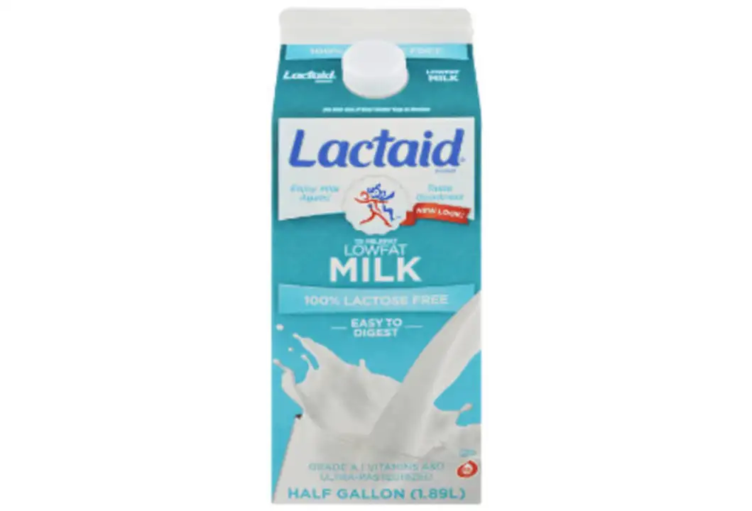 Order Lactaid Milk, Low Fat, 1% - 0.5 Gallons food online from Holiday farms store, Roslyn Heights on bringmethat.com