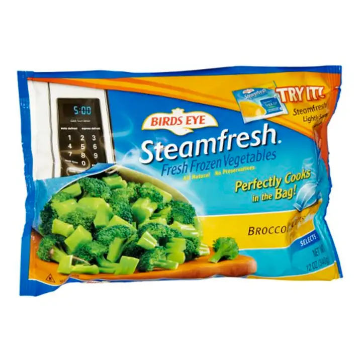 Order Birds Eye Steamfresh Broccoli Cuts, Selects - 12 Ounces food online from Holiday farms store, Roslyn Heights on bringmethat.com