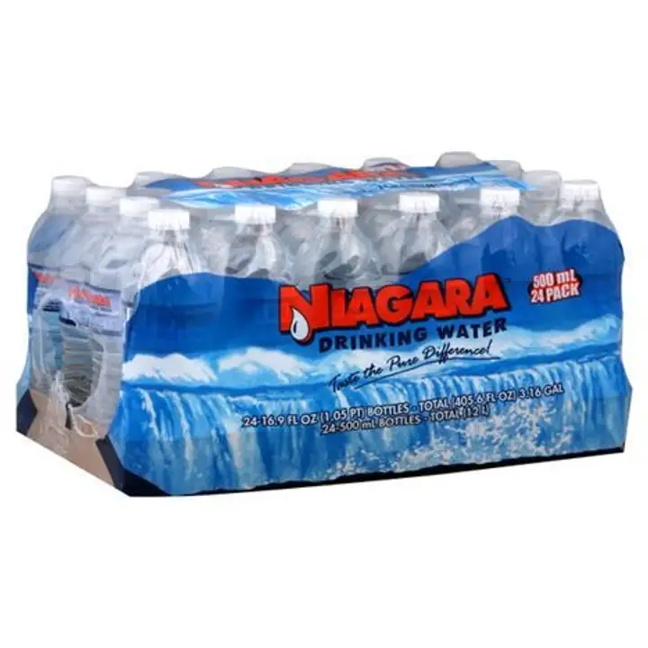 Order Niagara Drinking Water - 24 Pack food online from Fligner Market store, Lorain on bringmethat.com
