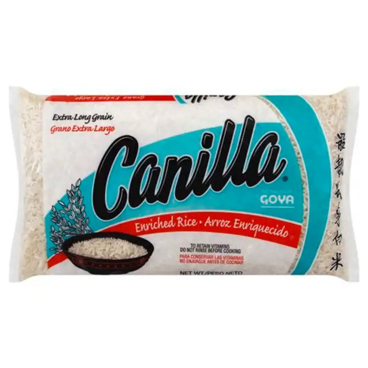 Order Canilla Rice, Enriched, Extra Long Grain - 2 Pounds food online from Fligner Market store, Lorain on bringmethat.com