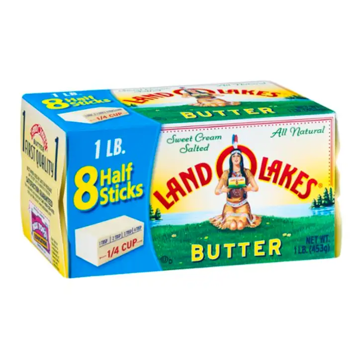 Order Land O Lakes Butter, Salted, Half Sticks - 16 Ounces food online from Holiday farms store, Roslyn Heights on bringmethat.com