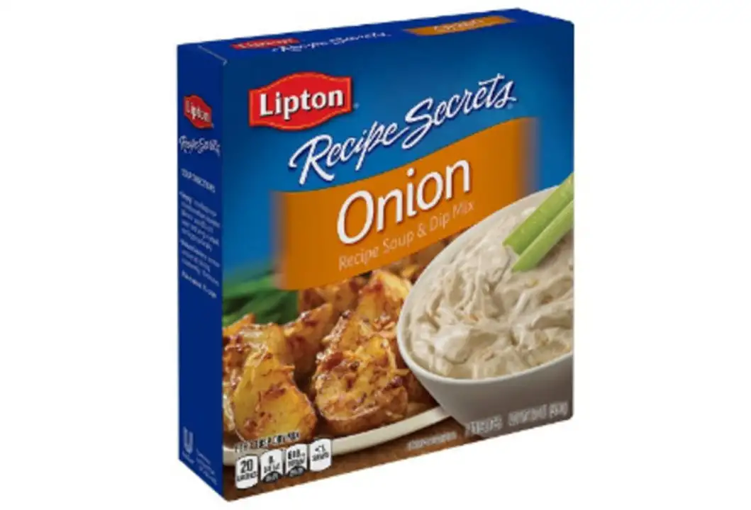 Order Lipton Recipe Secrets Recipe Soup & Dip Mix, Onion - 2 Ounces food online from Holiday farms store, Roslyn Heights on bringmethat.com