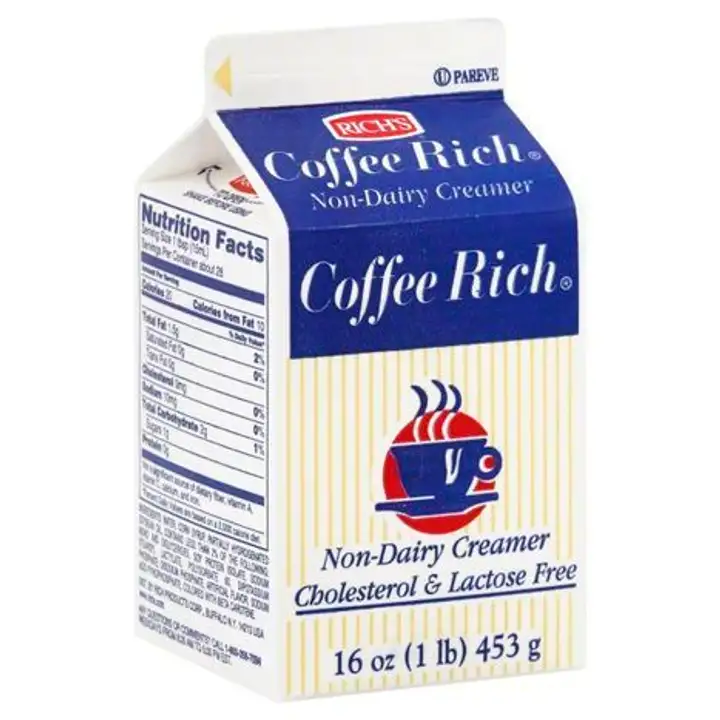 Order Richs Coffee Rich Non-Dairy Creamer - 16 Ounces food online from Holiday farms store, Roslyn Heights on bringmethat.com