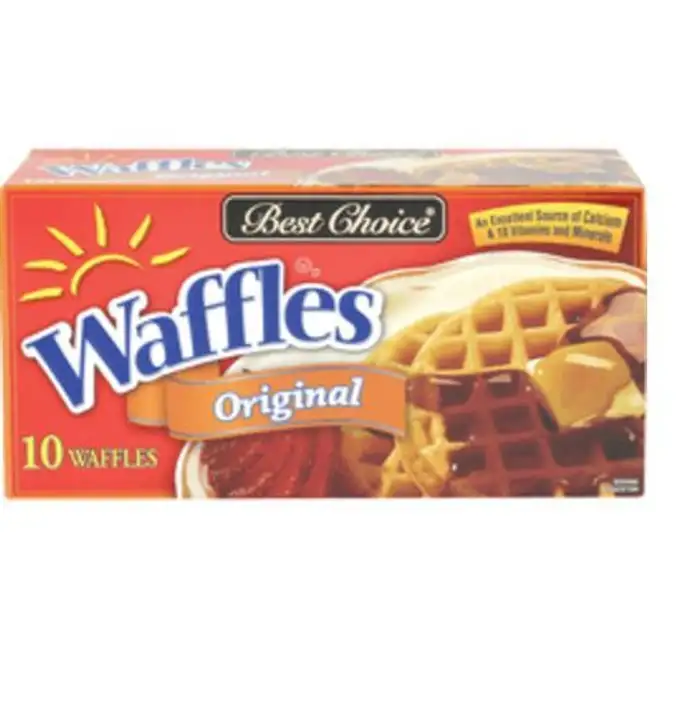 Order Best Choice Homestyle Waffles - 10 Count food online from Fligner Market store, Lorain on bringmethat.com