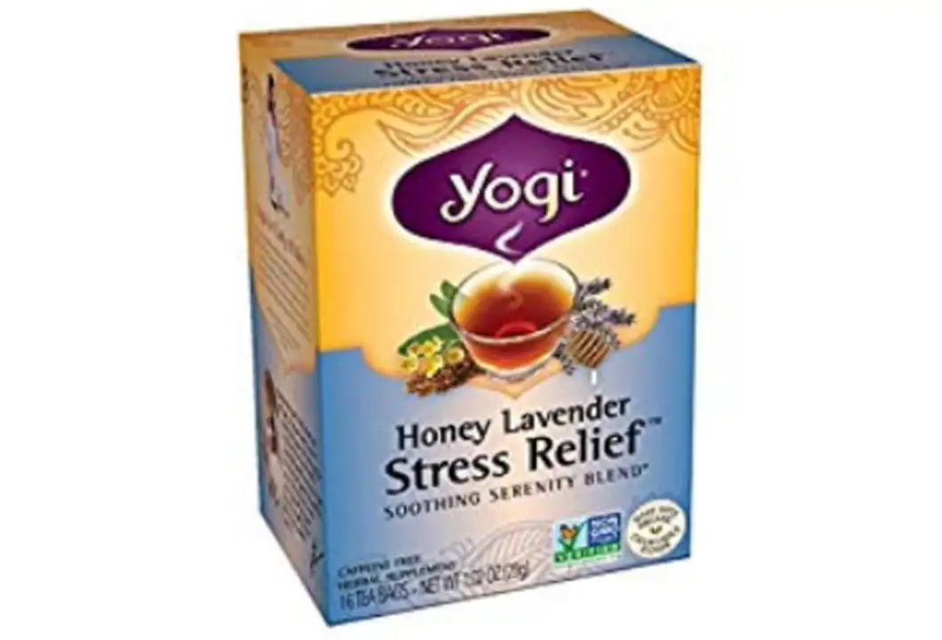 Order Yogi Tea, Stress Relief, Honey Lavender, Tea Bags - 16 Bags food online from Whole Foods Co-Op Denfeld store, Duluth on bringmethat.com