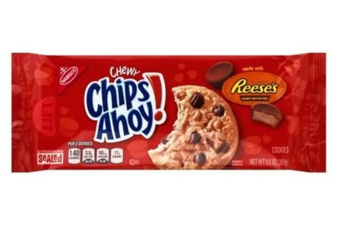 Order Chips Ahoy Cookies, Chewy, Reese's - 9.5 Ounces food online from Novato Harvest Market store, Novato on bringmethat.com