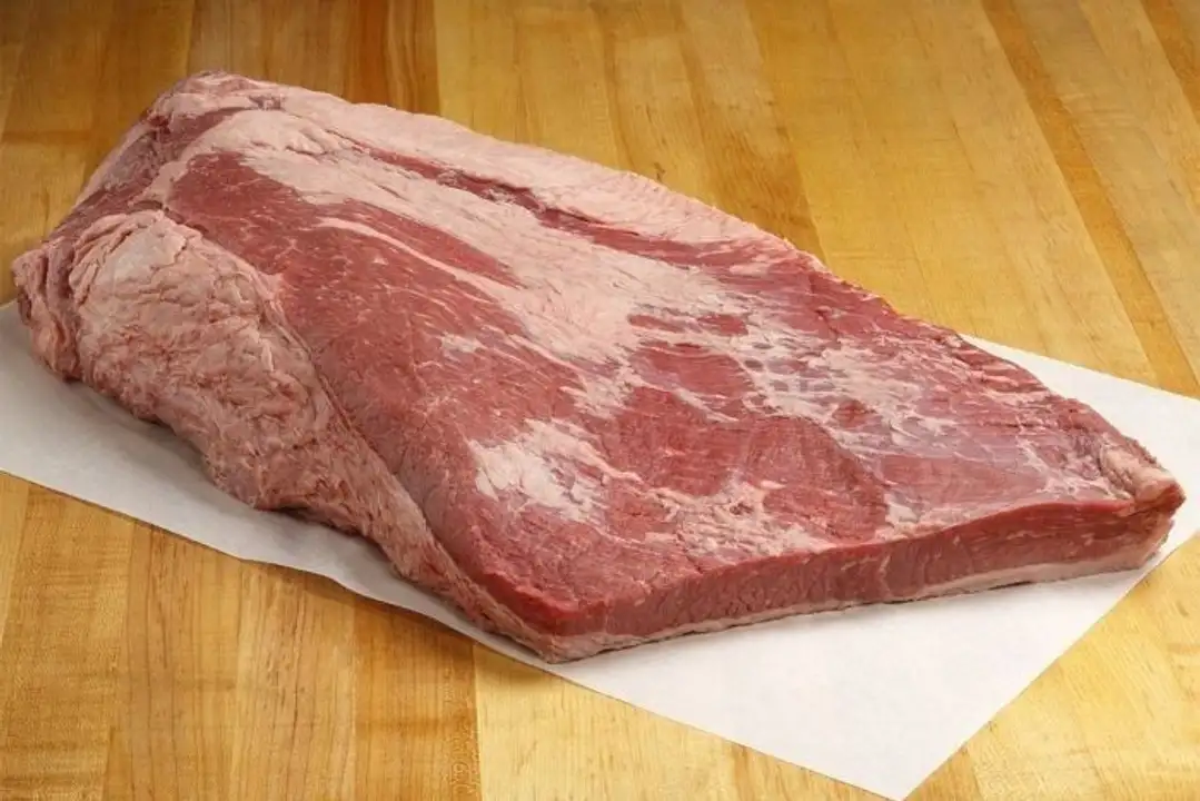 Order Flat Thin Cut Beef Brisket food online from Holiday farms store, Roslyn Heights on bringmethat.com