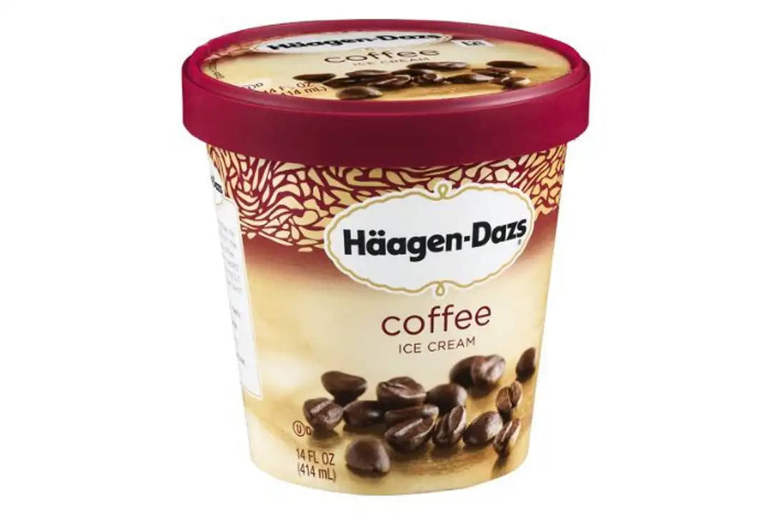 Order Haagen Dazs Ice Cream, Coffee - 16 Ounces food online from Meats Supreme store, Brooklyn on bringmethat.com