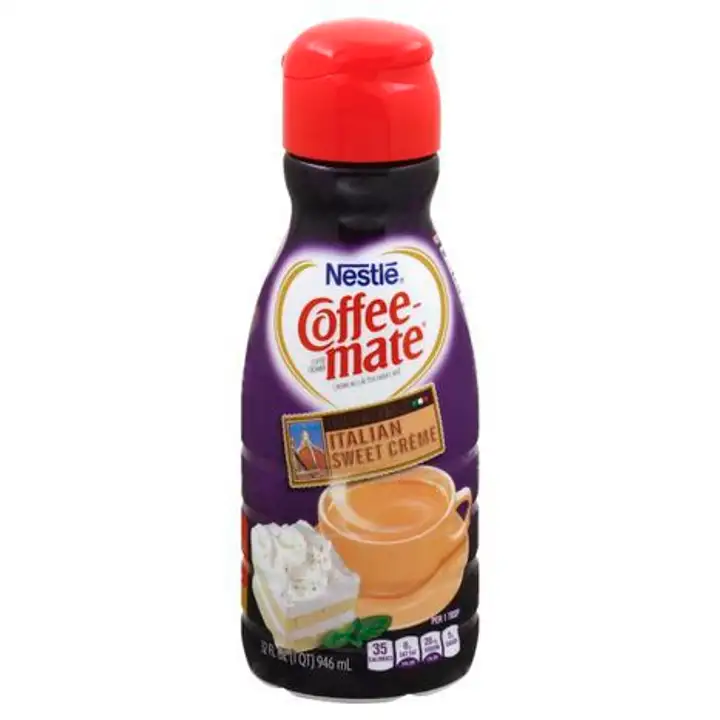Order Coffee Mate Coffee Creamer, Italian Sweet Creme - 32 Ounces food online from Holiday farms store, Roslyn Heights on bringmethat.com