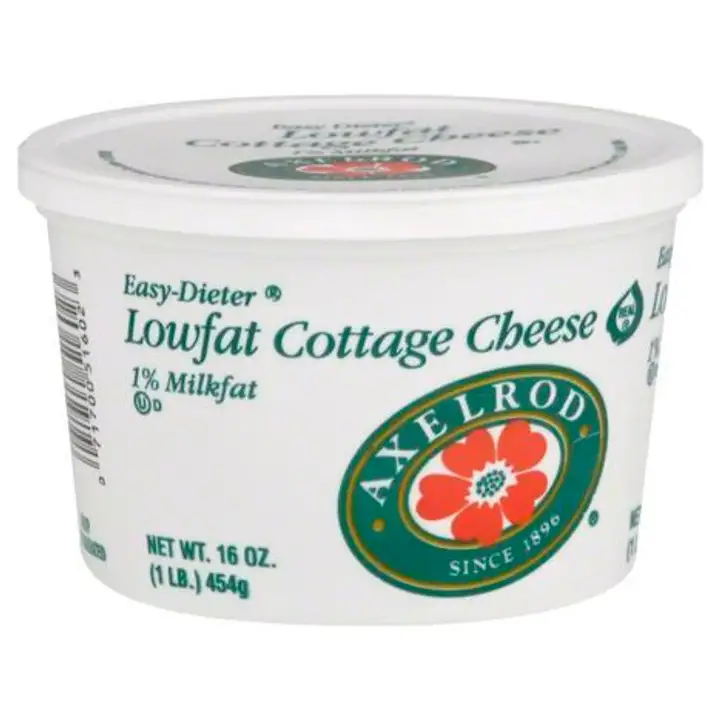 Order Axelrod Easy-Dieter Cottage Cheese, Lowfat, 1% Milkfat - 16 Ounces food online from Holiday farms store, Roslyn Heights on bringmethat.com