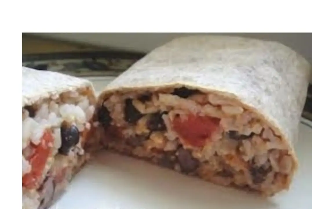 Order WFC Deli Black Bean Rice & Cheese Burrito food online from Whole Foods Co-Op Denfeld store, Duluth on bringmethat.com