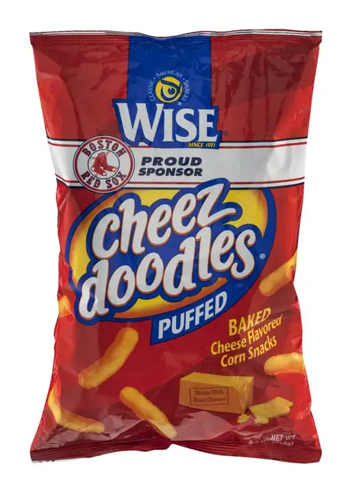 Order Wise Cheez Doodles, Baked, Puffed - 9.5 Ounces food online from Holiday farms store, Roslyn Heights on bringmethat.com