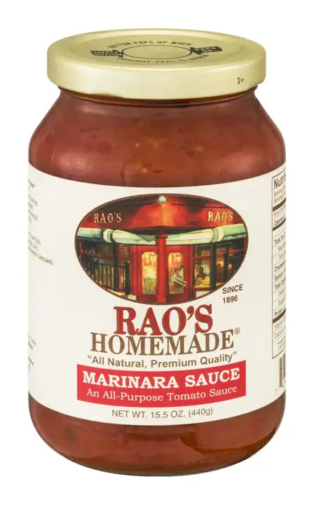 Order Raos Homemade Marinara Sauce - 15.5 Ounces food online from Novato Harvest Market store, Novato on bringmethat.com