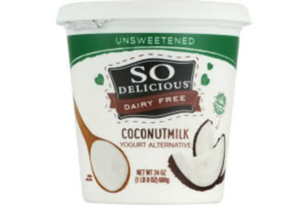 Order So Delicious Dairy Free Coconut Milk Yogurt Alternative Unsweetened - 24 Ounces food online from Whole Foods Co-Op Denfeld store, Duluth on bringmethat.com