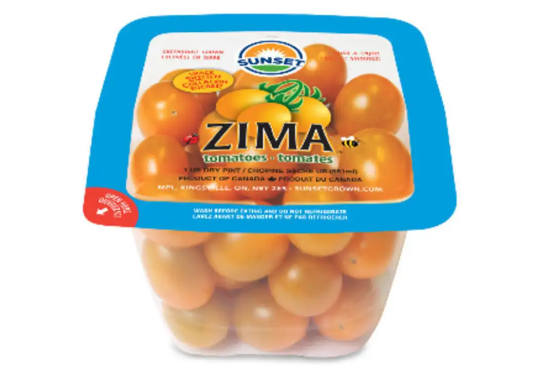 Order Sunset Tomatoes, Zima - 1 Pint food online from Holiday farms store, Roslyn Heights on bringmethat.com