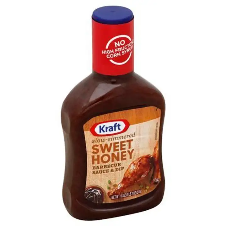 Order Kraft Barbecue Sauce & Dip, Sweet Honey - 18 Ounces food online from Novato Harvest Market store, Novato on bringmethat.com