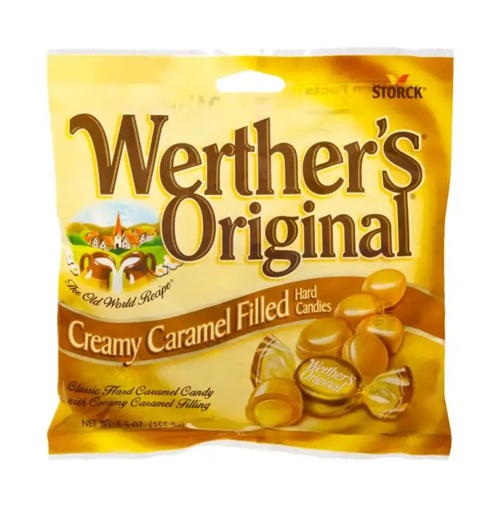 Order Werthers Original Hard Candies, Creamy Caramel Filled - 5.5 Ounces food online from Holiday farms store, Roslyn Heights on bringmethat.com