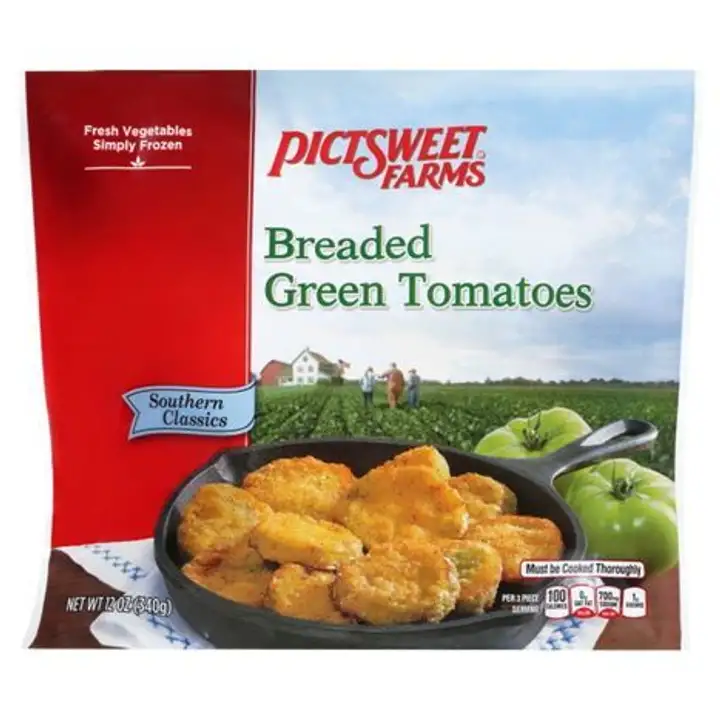 Order Pictsweet Southern Classics Breaded Green Tomatoes - 14 Ounces food online from Fligner Market store, Lorain on bringmethat.com
