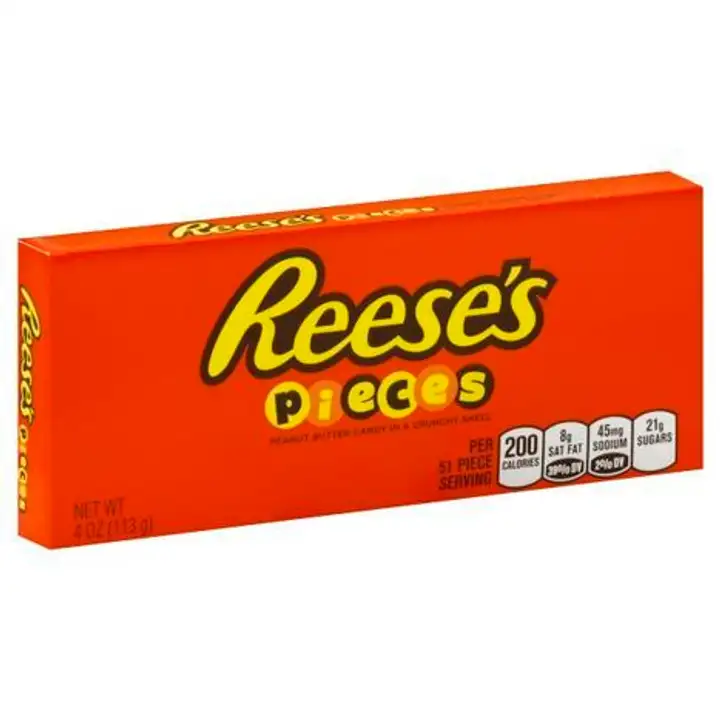 Order Reeses Pieces Candy, Peanut Butter - 4 Ounces food online from Novato Harvest Market store, Novato on bringmethat.com