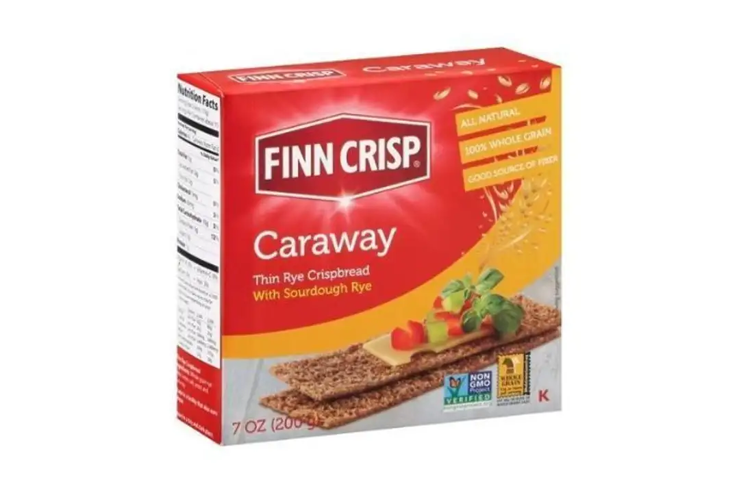 Order Finn Crisp Crispbread, Thin Rye, Caraway - 7 Ounces food online from Holiday farms store, Roslyn Heights on bringmethat.com