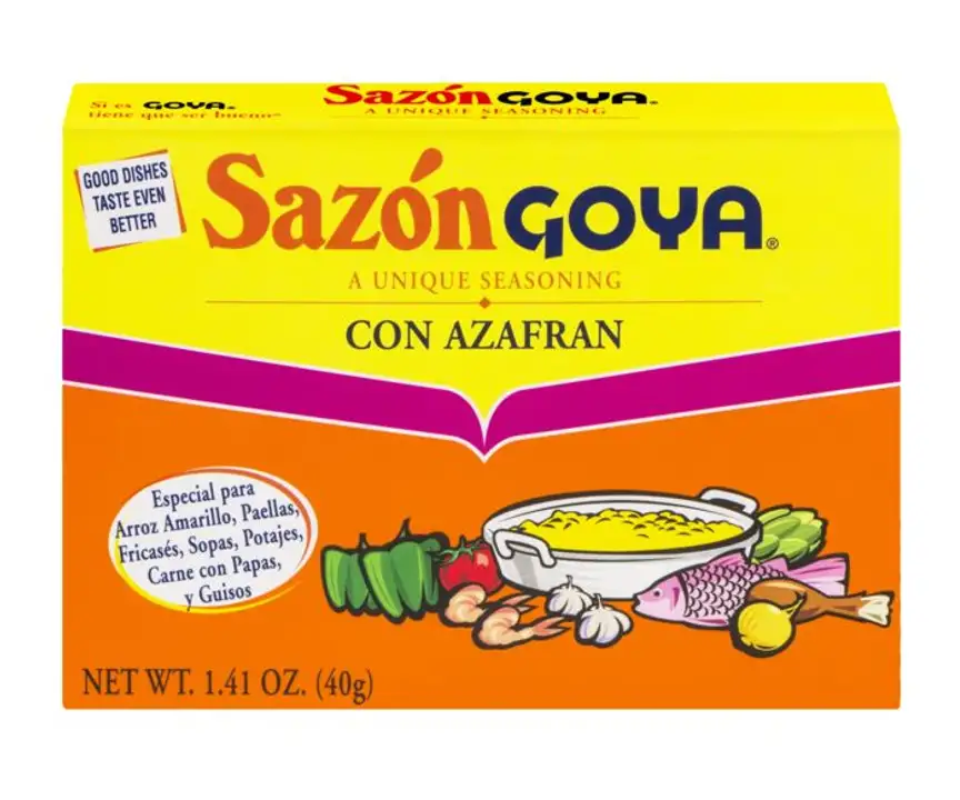 Order Sazon Goya Seasoning - 1.4 Ounces food online from Holiday farms store, Roslyn Heights on bringmethat.com