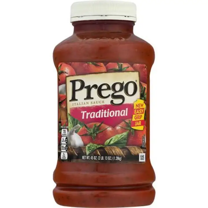 Order Prego Italian Sauce, Traditional - 45 Ounces food online from Fligner Market store, Lorain on bringmethat.com