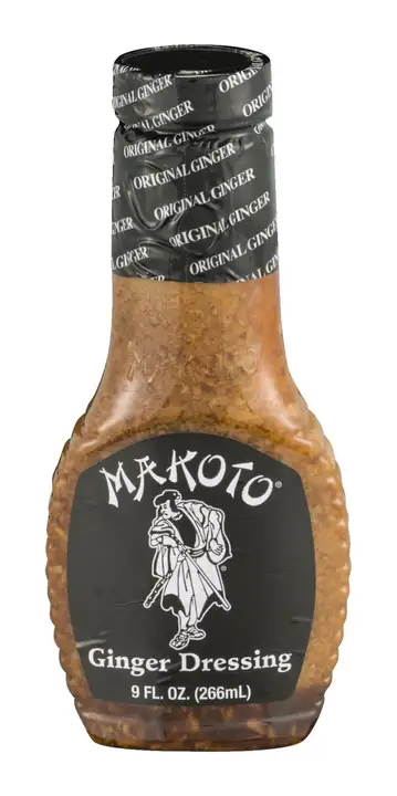 Order Makoto Dressing, Ginger - 9 Ounces food online from Holiday farms store, Roslyn Heights on bringmethat.com