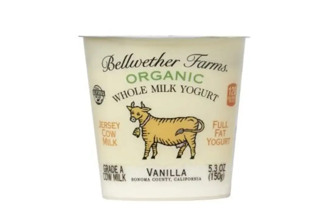 Order Bellwether Farms Organic Vanilla Whole Milk Yogurt - 5.3 Ounces food online from Whole Foods Co-Op Denfeld store, Duluth on bringmethat.com